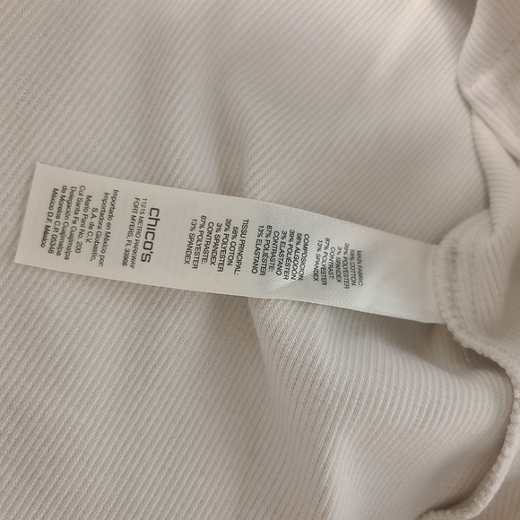 Chico's: Cream jacket (no hood) - Picture 9 of 10